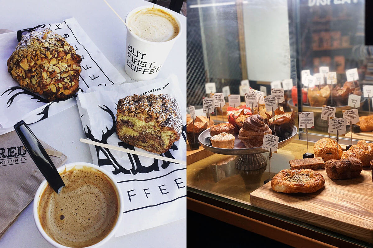 cà phê Alfred, Los Angeles