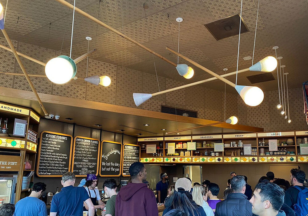 tiệm kem Salt & Straw, los angeles