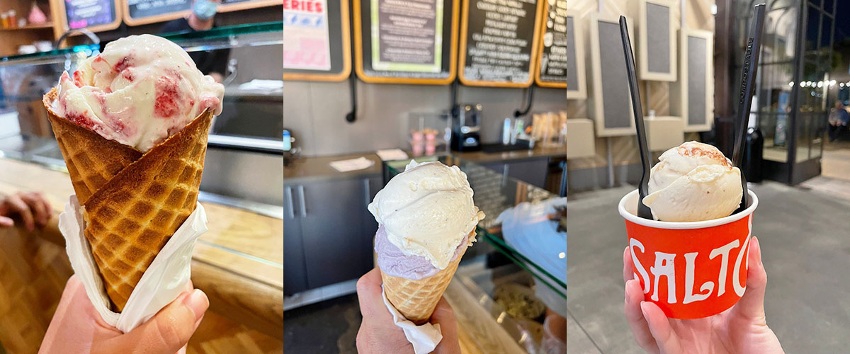 tiệm kem Salt & Straw, los angeles