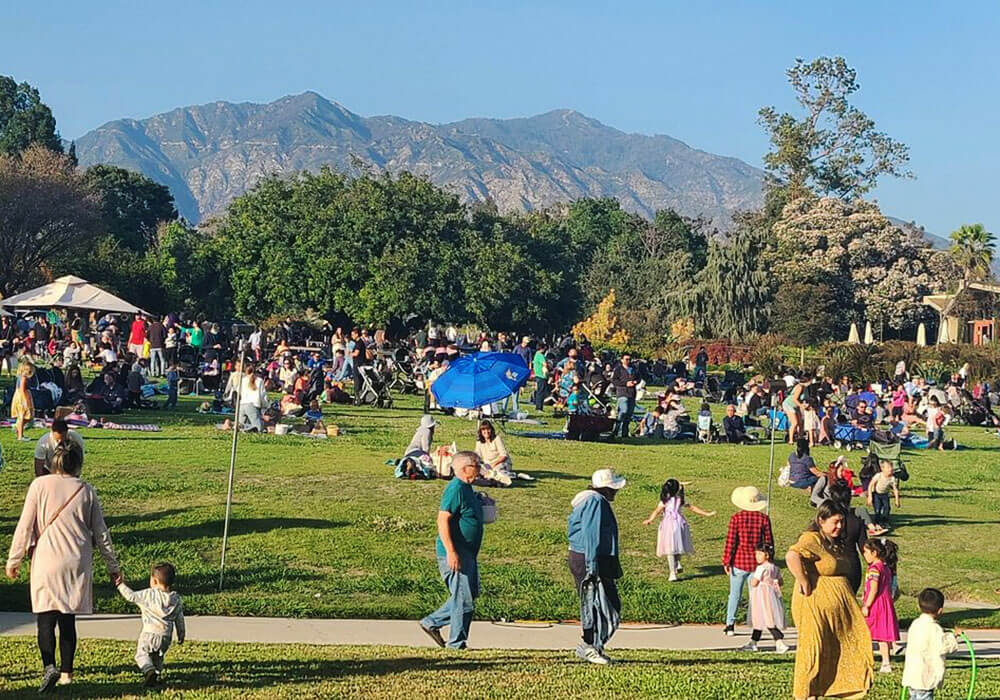 vườn bách thảo quận los angeles