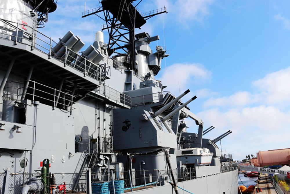 chiến hạm uss iowa